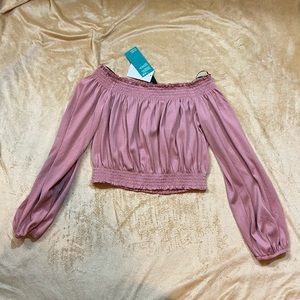 BRAND NEW H&M Off the Shoulder Crop Top
